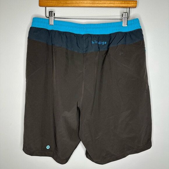 Birddogs Men’s shorts Sz XL Shorts Long 9” Inseam Light Blue w/ liner - Picture 1 of 3